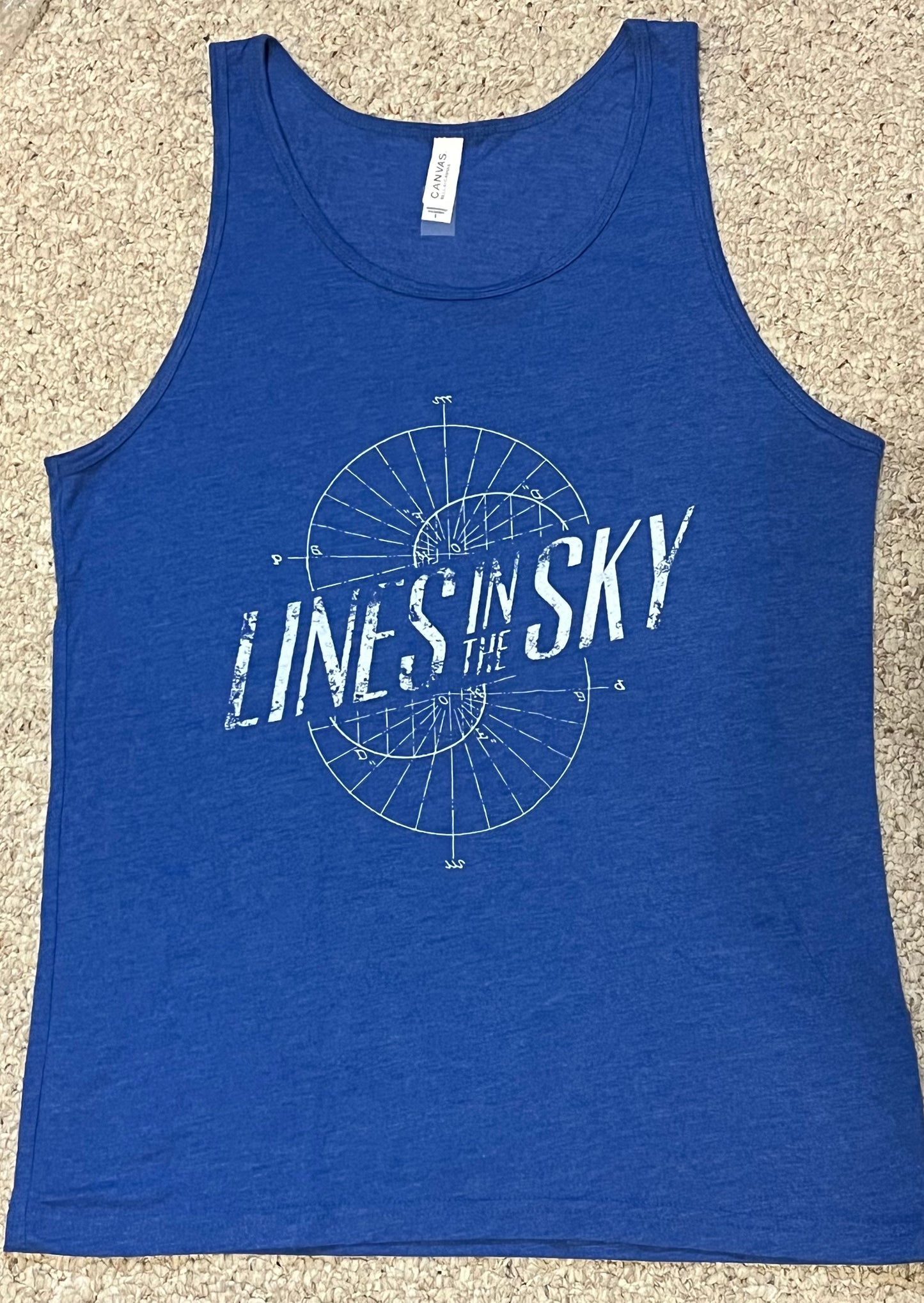Tank Top w/LITS logo - Royal Blue