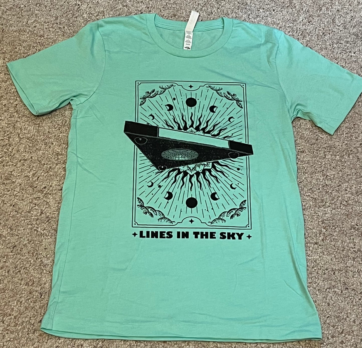 UFO T-shirt Heather Mint