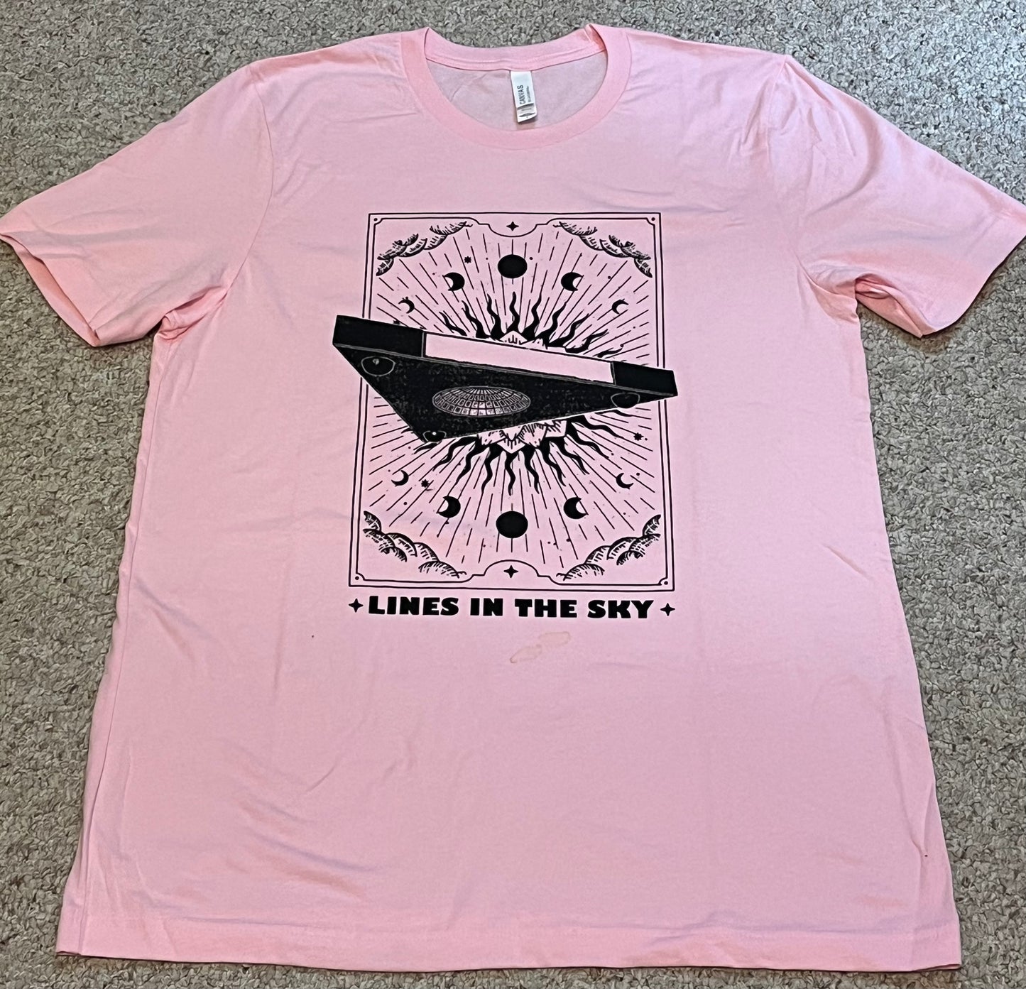 UFO T-shirt Pink