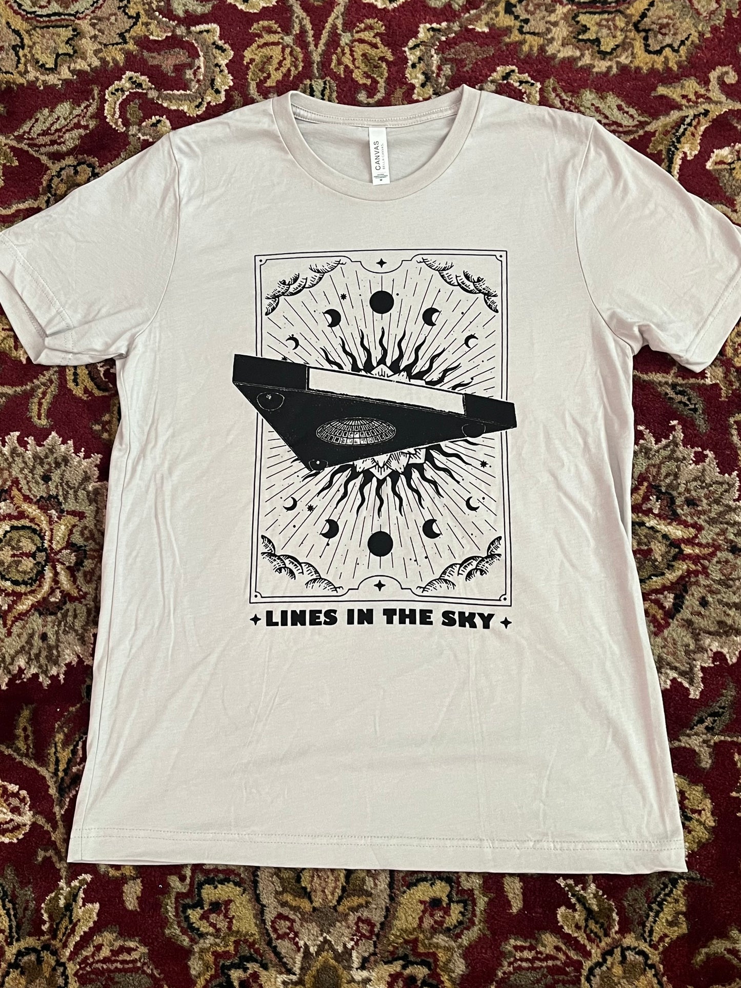 UFO T-shirt in Heather Dust