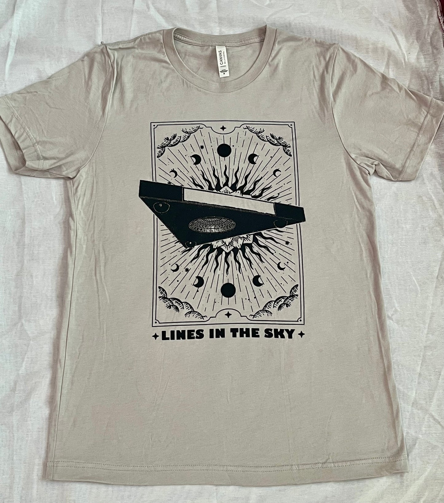 UFO T-shirt in Heather Dust
