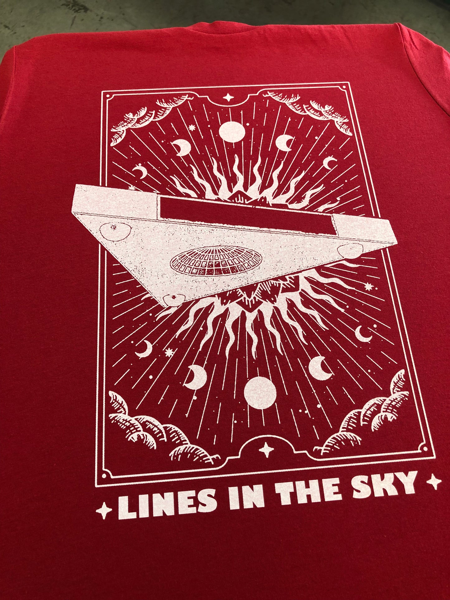 UFO T-Shirt - Canvas Red